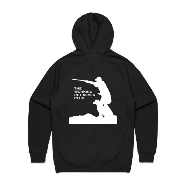 Men's Hoodie - Black/Navy Thumbnail